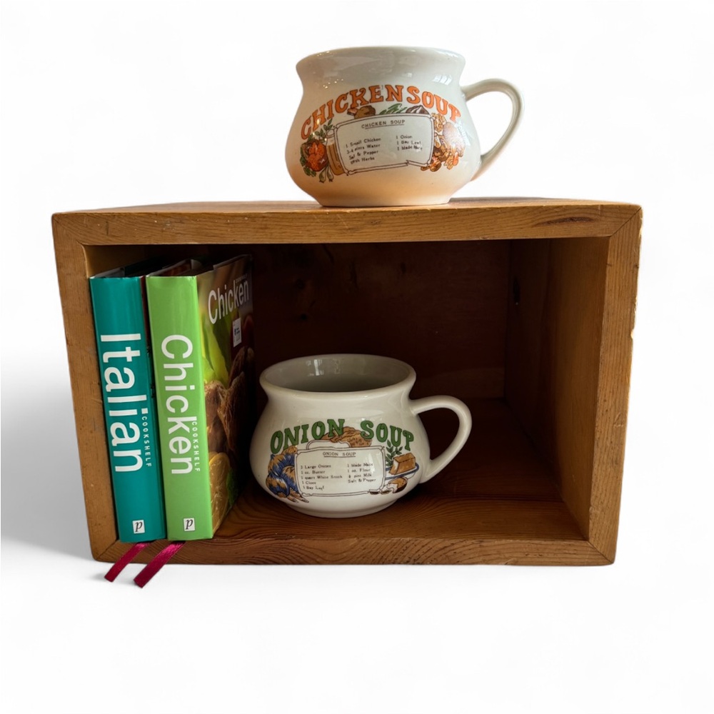 Mini Cookshelf Italian and Chicken Cookbook Set Cottage Decor - Picture 5 of 17